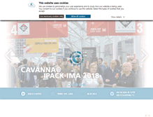 Tablet Screenshot of cavanna.com